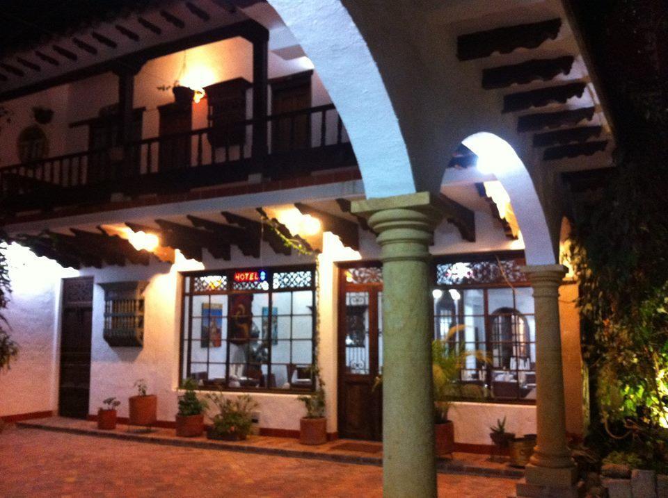 Hotel Los Frayles Villa de Leyva Buitenkant foto