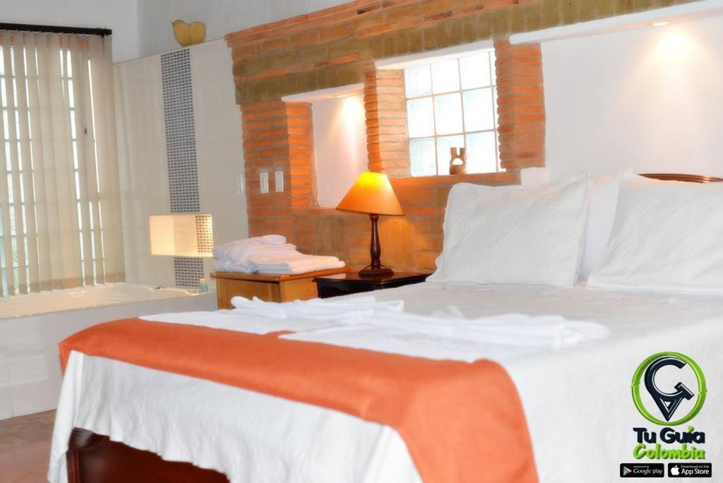 Hotel Los Frayles Villa de Leyva Buitenkant foto